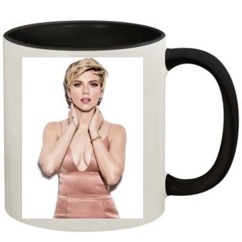 Scarlett Johansson 11oz Colored Inner & Handle Mug