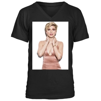 Scarlett Johansson Men's V-Neck T-Shirt