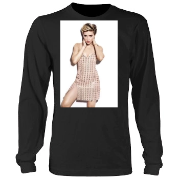 Scarlett Johansson Men's Heavy Long Sleeve TShirt