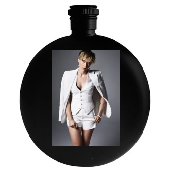 Scarlett Johansson Round Flask