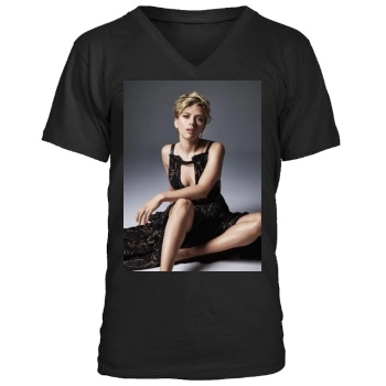 Scarlett Johansson Men's V-Neck T-Shirt