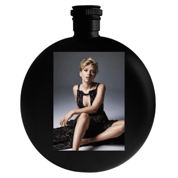 Scarlett Johansson Round Flask