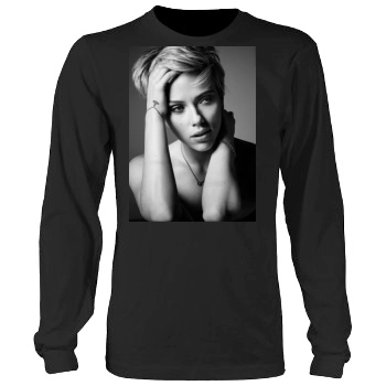 Scarlett Johansson Men's Heavy Long Sleeve TShirt