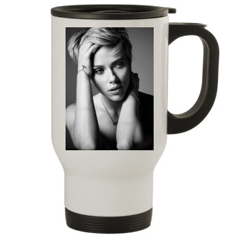 Scarlett Johansson Stainless Steel Travel Mug