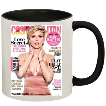 Scarlett Johansson 11oz Colored Inner & Handle Mug