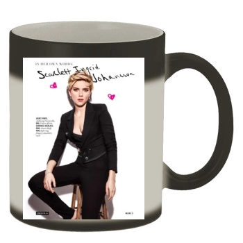 Scarlett Johansson Color Changing Mug