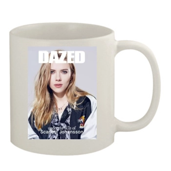 Scarlett Johansson 11oz White Mug