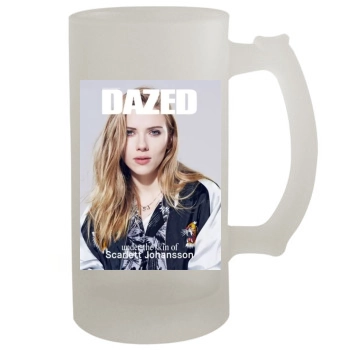 Scarlett Johansson 16oz Frosted Beer Stein