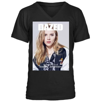 Scarlett Johansson Men's V-Neck T-Shirt