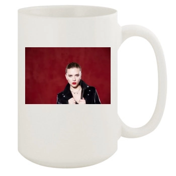 Scarlett Johansson 15oz White Mug