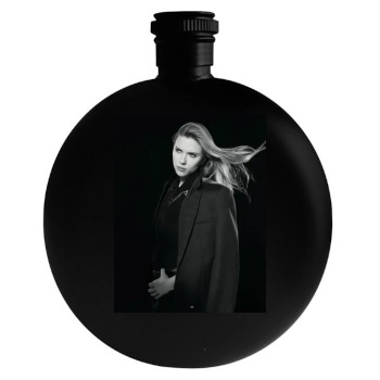 Scarlett Johansson Round Flask