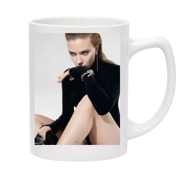 Scarlett Johansson 14oz White Statesman Mug