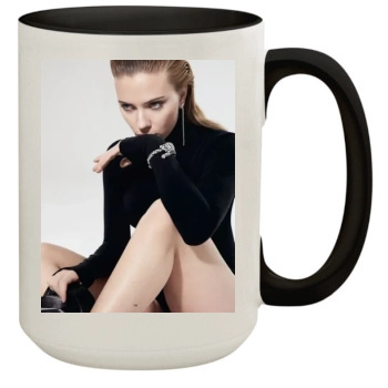 Scarlett Johansson 15oz Colored Inner & Handle Mug