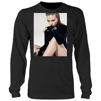 Scarlett Johansson Men's Heavy Long Sleeve TShirt