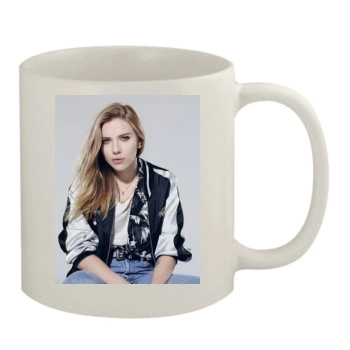 Scarlett Johansson 11oz White Mug