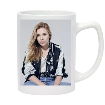 Scarlett Johansson 14oz White Statesman Mug