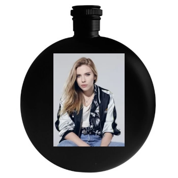 Scarlett Johansson Round Flask