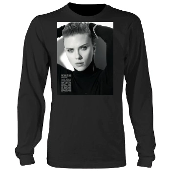 Scarlett Johansson Men's Heavy Long Sleeve TShirt