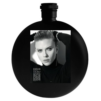 Scarlett Johansson Round Flask