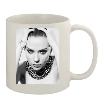 Scarlett Johansson 11oz White Mug