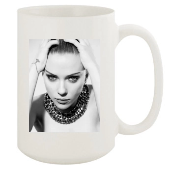 Scarlett Johansson 15oz White Mug