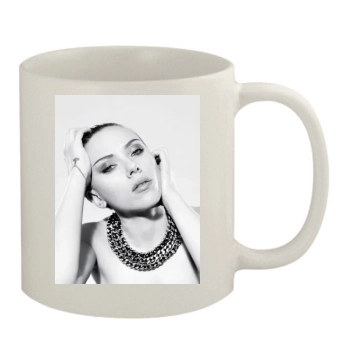 Scarlett Johansson 11oz White Mug