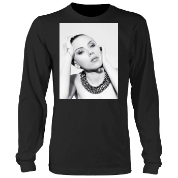 Scarlett Johansson Men's Heavy Long Sleeve TShirt