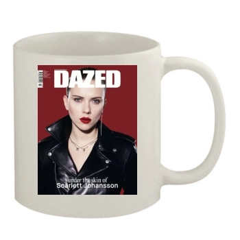 Scarlett Johansson 11oz White Mug