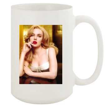 Scarlett Johansson 15oz White Mug