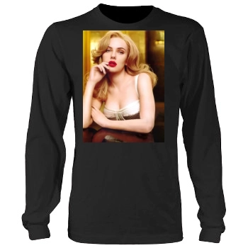 Scarlett Johansson Men's Heavy Long Sleeve TShirt