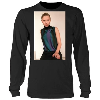 Scarlett Johansson Men's Heavy Long Sleeve TShirt