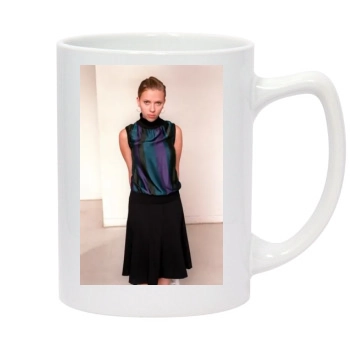 Scarlett Johansson 14oz White Statesman Mug