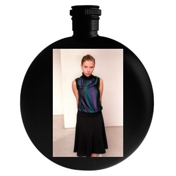 Scarlett Johansson Round Flask