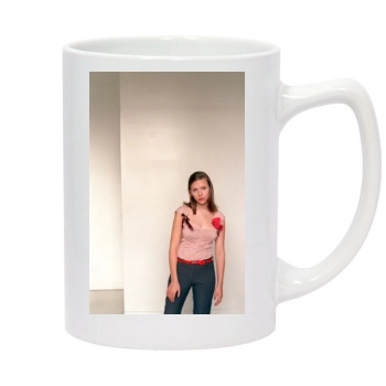 Scarlett Johansson 14oz White Statesman Mug