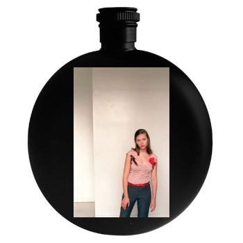 Scarlett Johansson Round Flask