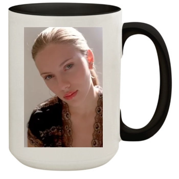 Scarlett Johansson 15oz Colored Inner & Handle Mug