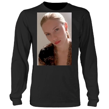 Scarlett Johansson Men's Heavy Long Sleeve TShirt