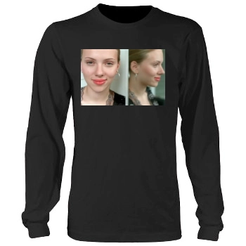 Scarlett Johansson Men's Heavy Long Sleeve TShirt