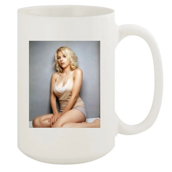 Scarlett Johansson 15oz White Mug