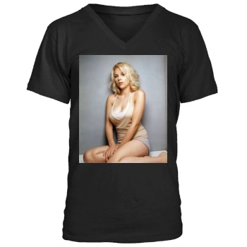 Scarlett Johansson Men's V-Neck T-Shirt