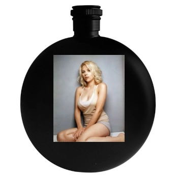 Scarlett Johansson Round Flask