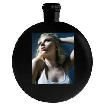 Scarlett Johansson Round Flask