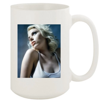 Scarlett Johansson 15oz White Mug