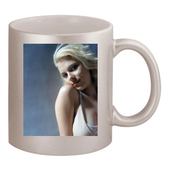 Scarlett Johansson 11oz Metallic Silver Mug