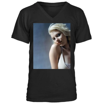 Scarlett Johansson Men's V-Neck T-Shirt