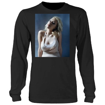 Scarlett Johansson Men's Heavy Long Sleeve TShirt