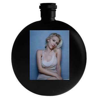 Scarlett Johansson Round Flask