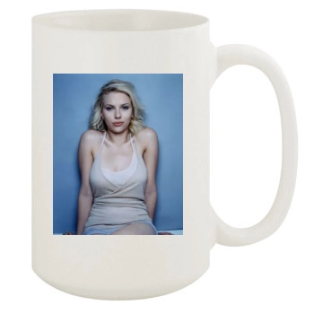 Scarlett Johansson 15oz White Mug