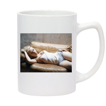 Scarlett Johansson 14oz White Statesman Mug