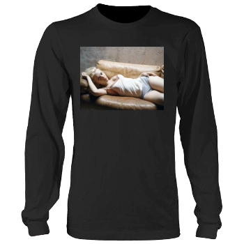 Scarlett Johansson Men's Heavy Long Sleeve TShirt